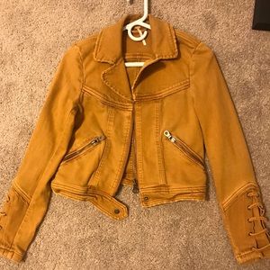 NWOT Free People XS Moto Jacket